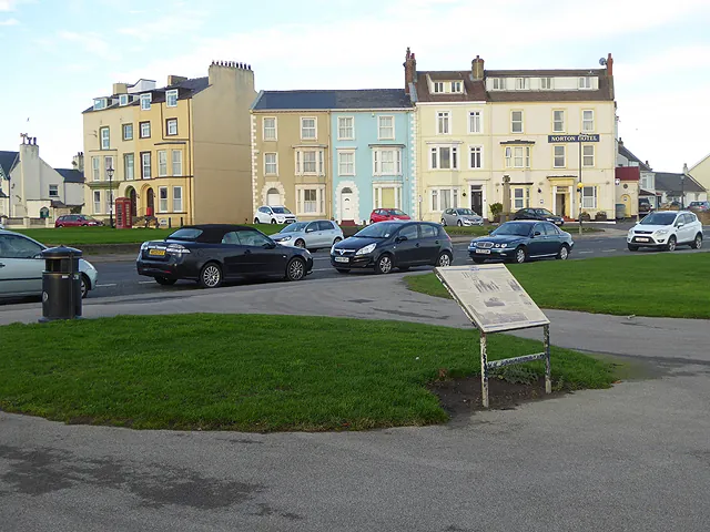 Georgian houses on The Green, Seaton Carew
